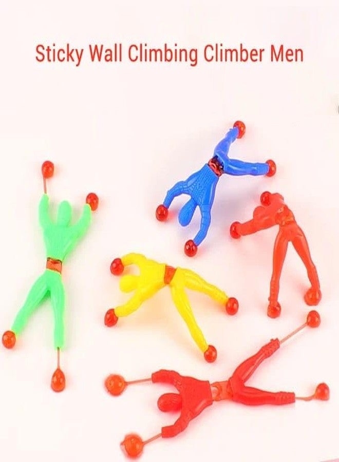 AMANVANI Wall Climber Toy, Rolling Man for Kids, Sticky Wall Climbing Toys, Toys for Kids, Rolling Men Wall Climbers, Birthday Return Gift for Kids (Pack of 24) - Image 4